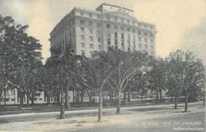 Postales: RIO DE JANEIRO - HOTEL GLORIAA. C. DA COSTA RIBEIRO RUA AMBROSINA, 25. RIO